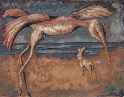 JOSE MORENO VILLA - Pajarraco sobre caballo