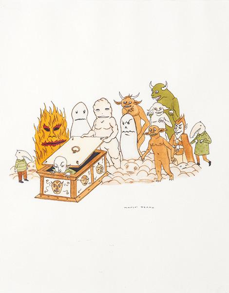 MARCEL DZAMA - Sin título