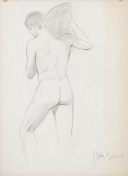GUILLERMO MUÑOZ VERA - Desnudo masculino
