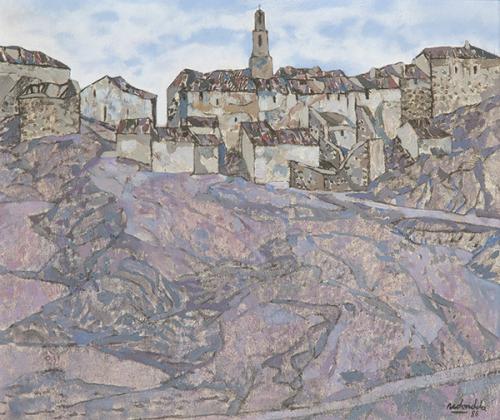  AGUSTÍN REDONDELA - Paisaje de Budia