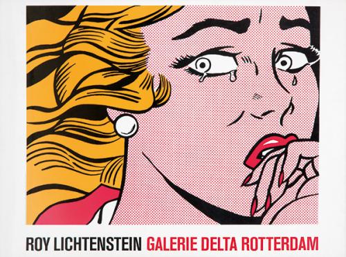 ROY LICHTENSTEIN - The Crying Girl (Galerie Delta)