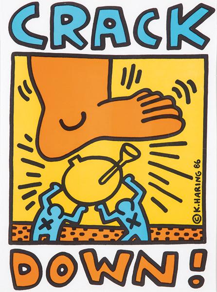  KEITH HARING - Crack Down!