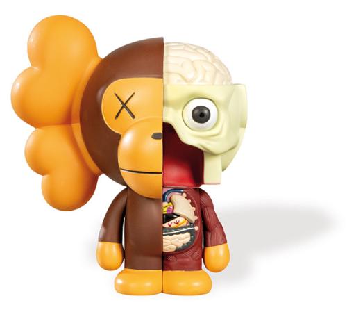 KAWS - Kaws Bape Dissected Milo (Brown)