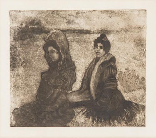 FRANCISCO ITURRINO - Dos Mujeres Majas