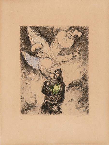  MARC CHAGALL - Vocation de Jérémie (La Biblia)