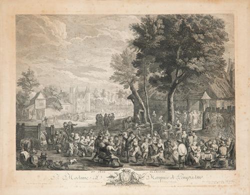  DAVID TENIERS I - Primera y segunda fiestas flamencas para la Madame Pompadour