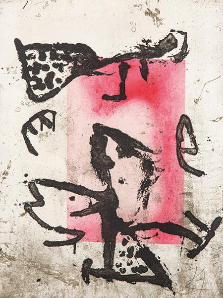 JOAN MIRÓ - Rupestres IX