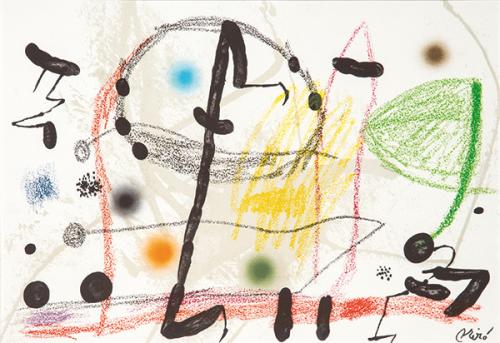 JOAN MIRÓ - Maravillas con variaciones acrósticas en el Jardín de Miró