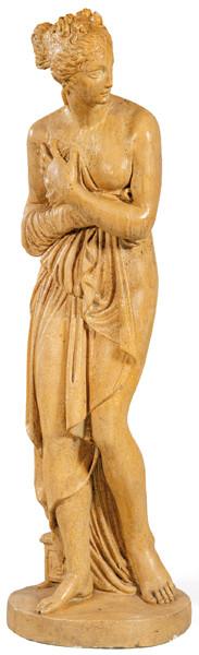 "Vénus Itálica" en escayola policromada, mediados S. XX.