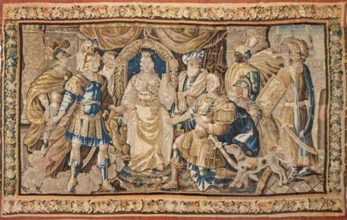  Tapiz Aubusson diseño de Isaac Moillon (1614-1673)