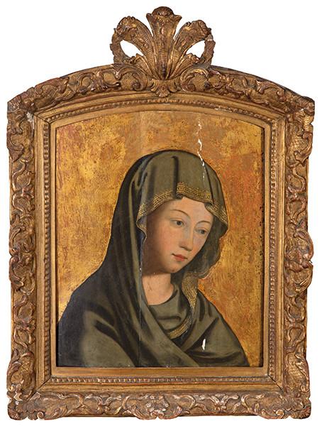 ESCUELA VALENCIANA S. XVI - Virgen en oración