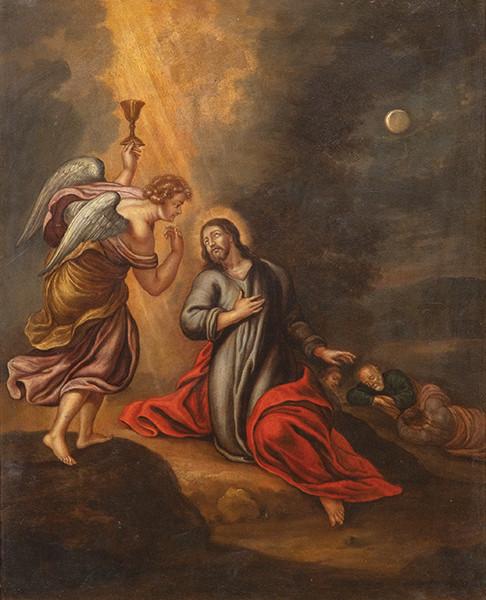 ESCUELA FLAMENCA S. XVII - Jesús en el huerto de los Olivos