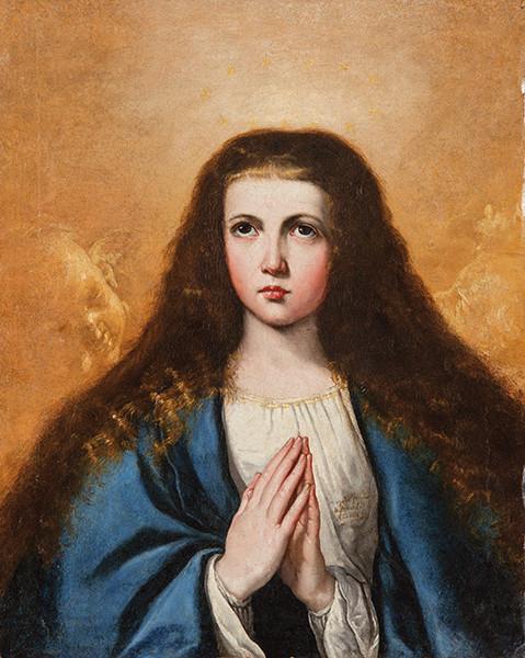 JOSÉ DE RIBERA - Inmaculada Niña, 1640-1650