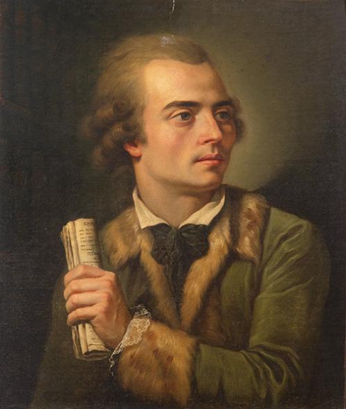 ESCUELA FRANCESA S. XVIII-XIX - Retrato de Martelli