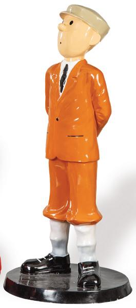 Tintin en fibra de vidrio