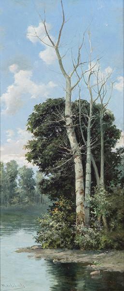  MARIANO DE LA FUENTE - Paisaje fluvial