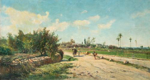 ENRIQUE CASANOVA - Paisaje de la Albufera