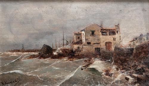 RICARDO MANZANET MILLÁN - Marina con arquitectura