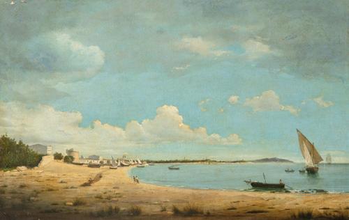 ESCUELA CATALANA S. XIX - Playa del Garraf