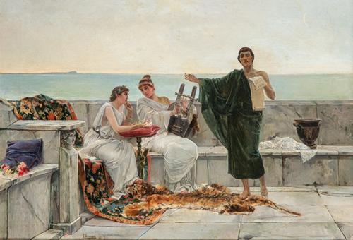 JOAQUIN SOROLLA - Escena romana