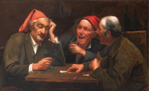 GENÍS CAPDEVILA PUIG - La partida de cartas