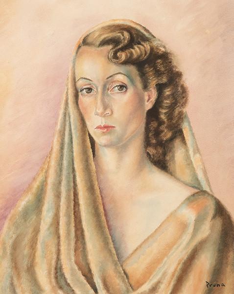 PEDRO PRUNA - Dama con velo