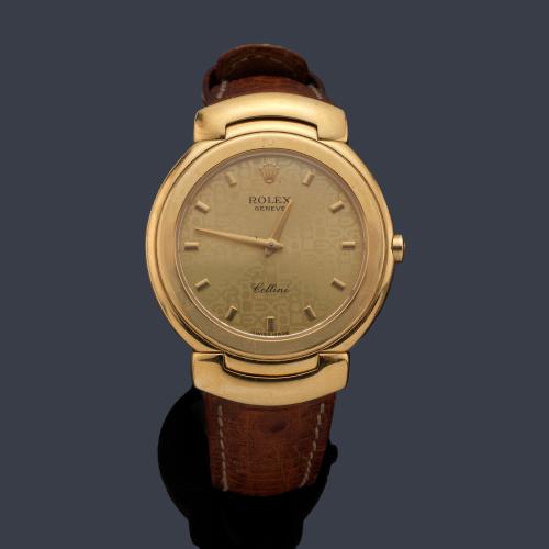 Rolex Cellini  ref. 6622 de caballero con caja en oro amarillo de 18 K.