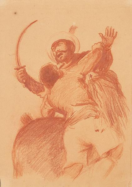 ESCUELA ESPAÑOLA S. XIX - La pelea