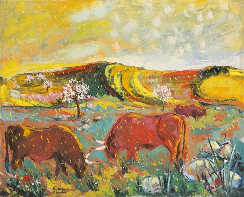 JOAQUÍN RUBIO CAMÍN - Toros rojos