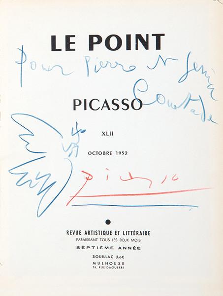PABLO PICASSO - Paloma de la paz