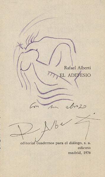 RAFAEL ALBERTI - El adefesio