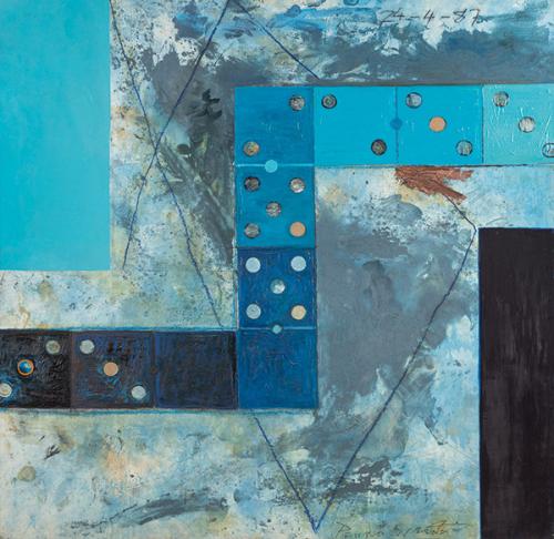 PEDRO SIMÓN - Forzó el palo. Serie Domino