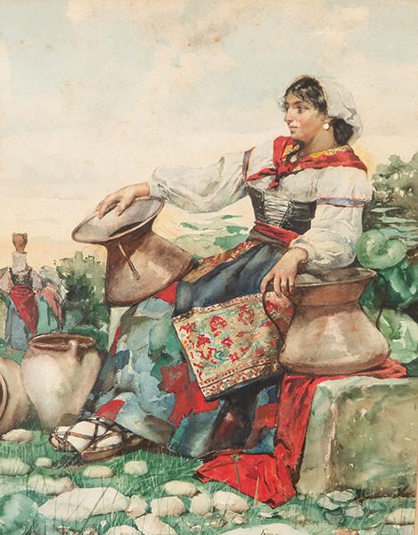 ENRIQUE SERRA AUQUÉ - Aguadora romana