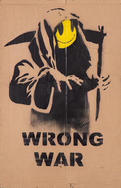 BANKSY - Grim Reaper (Wrong War)