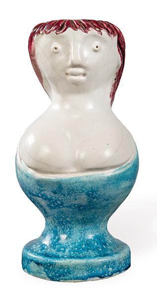 GEORGES JOUVE - Femme a nichons (vaso)