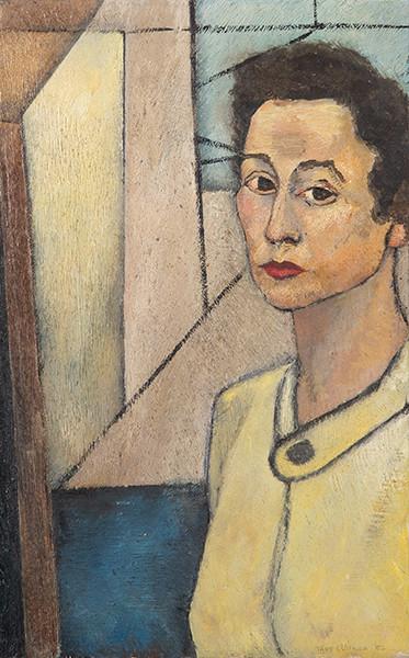 JANE ULLMAN - Autorretrato. Portair of a Woman