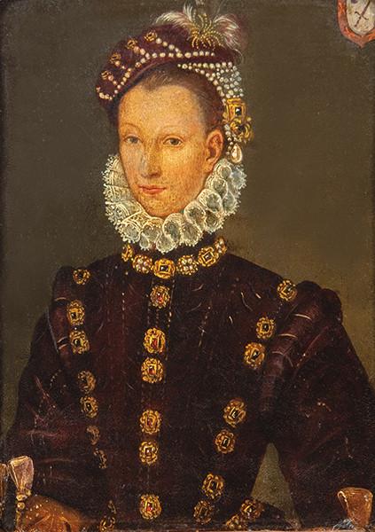 ESCUELA ESPAÑOLA FNS S. XIX - Retrato de dama