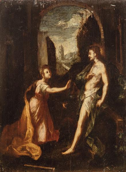  ESCUELA DE PRAGA S. XVII - Noli me tangere