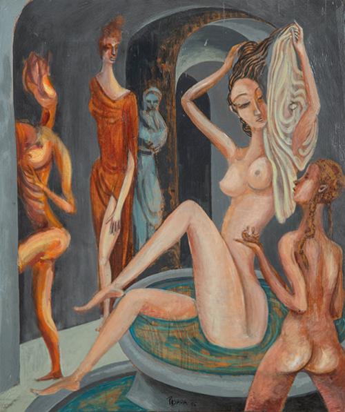 ANTONIO POSADA - Bañistas