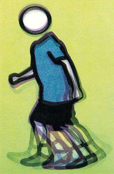 JULIAN OPIE - Paul Running