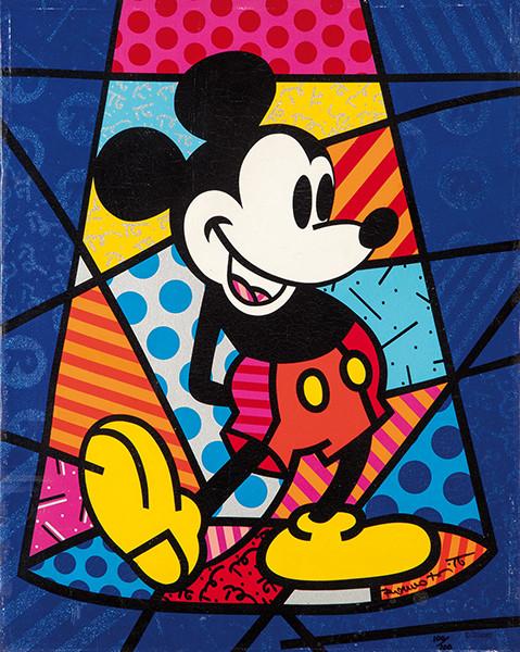 ROMERO BRITTO - Mickey Mouse