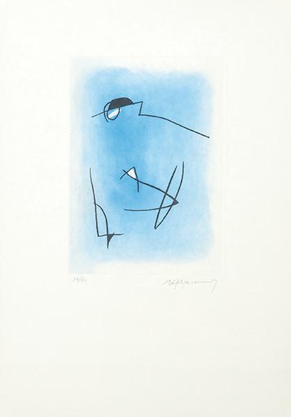 ALBERT RAFOLS CASAMADA - Blau-Miró (Policromía)