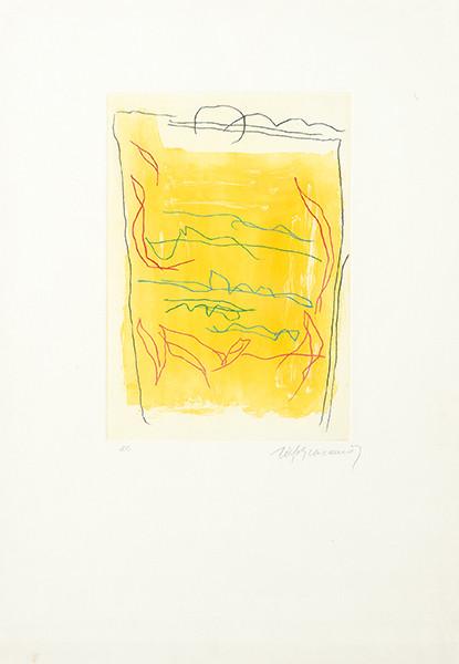 ALBERT RAFOLS CASAMADA - Groc-Van Gogh (Policromía)