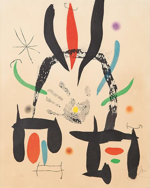  JOAN MIRÓ - L'Eloge de la main