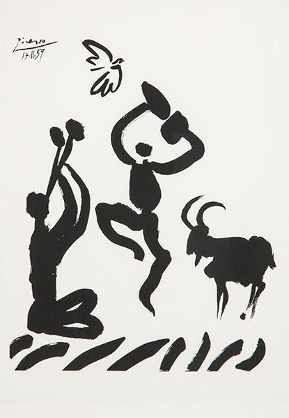 AFTER PABLO PICASSO - La Danse du Berger