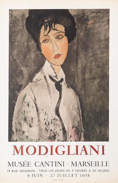 AMADEO MODIGLIANI - Modigliani (Musée Cantini, Marsella)