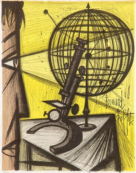  BERNARD BUFFET - El Microscopio