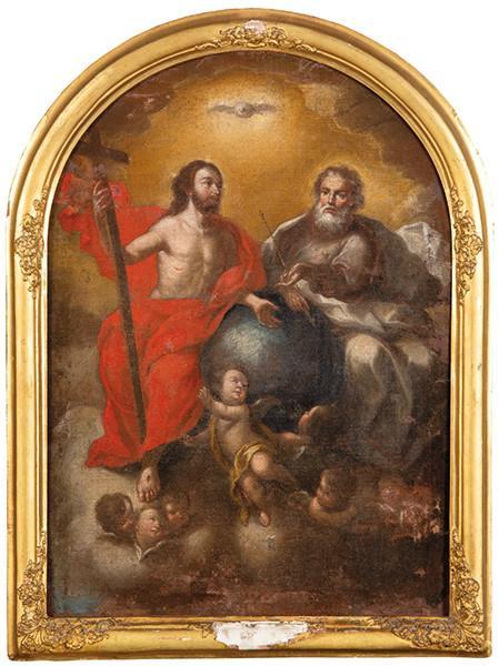  ESCUELA GRANADINA S. XVIII - Trinidad (boceto)