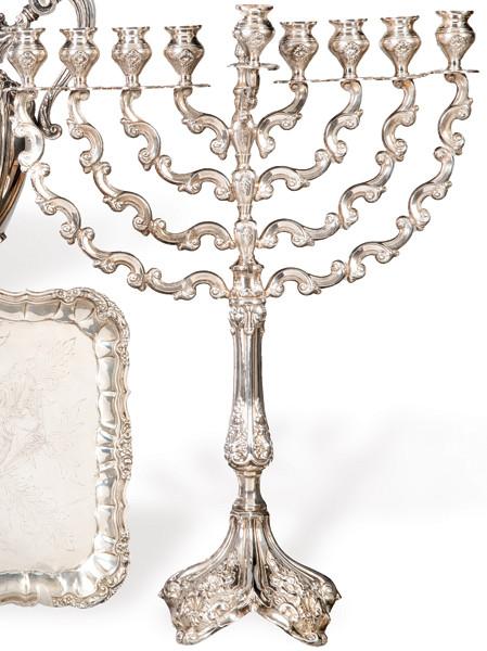 Januquiá en plata punzonada Ley 925.