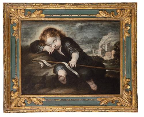 ESCUELA ANDALUZA S. XVIII - San Juanito dormido